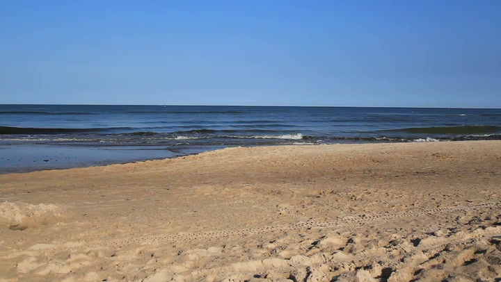 Sea Water Waves And Sandy Beach 3