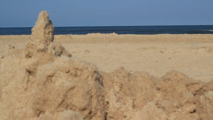 Sand Castle Less Blur