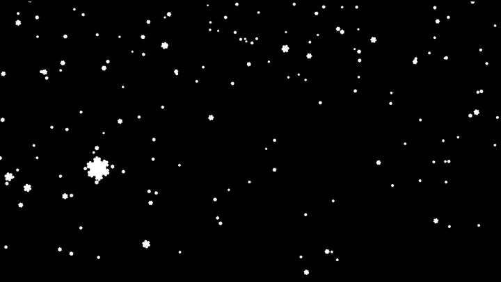 Shady Snowflakes Falling