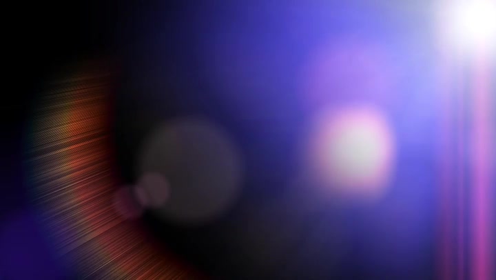 Film Burn Transition With Lens Flare Obliquely (.Mov)