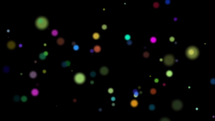 Colored Bubbles Overlay