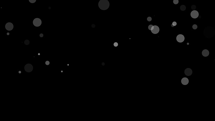 Bokeh Particles Top All Width