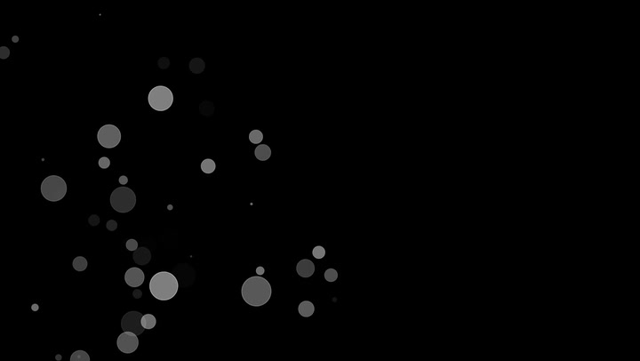 Bokeh Particles Left Bottom