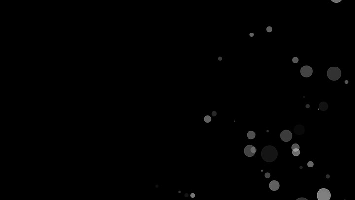 Bokeh Particles Right Bottom