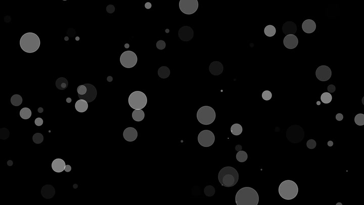 Bokeh Particles Both Sides Top Bottom