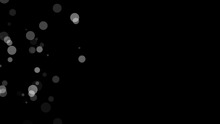 Bokeh Particles Left