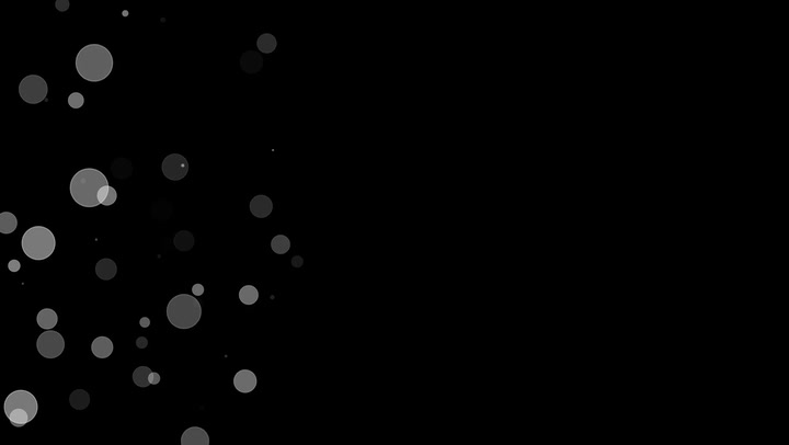 Bokeh Particles Left All Height