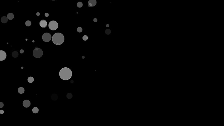 Bokeh Particles Left Top