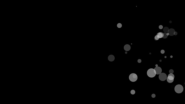 Bokeh Particles Right