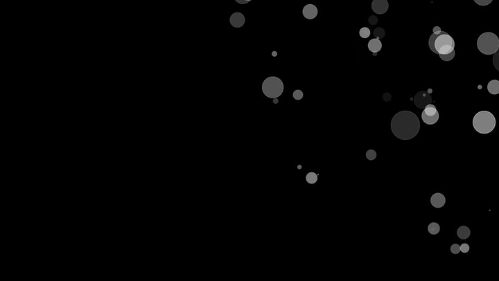 Bokeh Particles Right Top