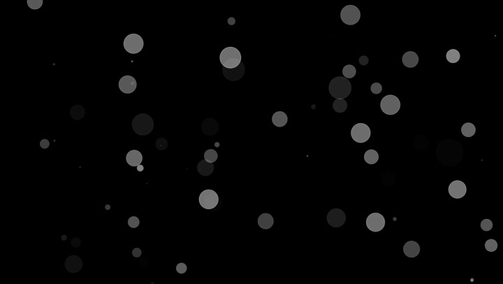 Bokeh Particles Both Sides Bottom Top