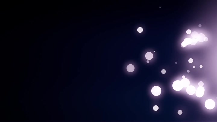 Bokeh Particles With Flare Right