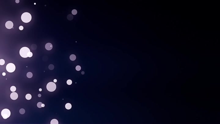 Bokeh Particles With Flare Left All Height