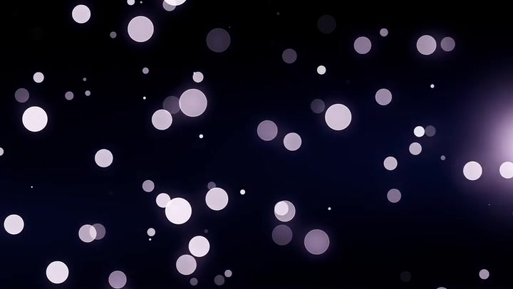 Bokeh Particles With Flare Center All Width