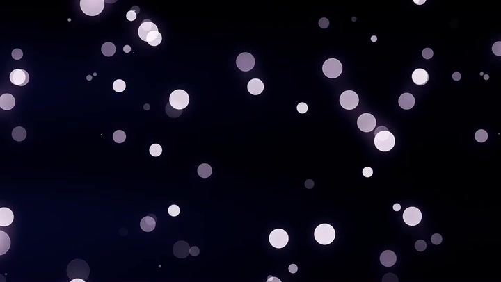 Bokeh Particles With Flare Both Sides Center