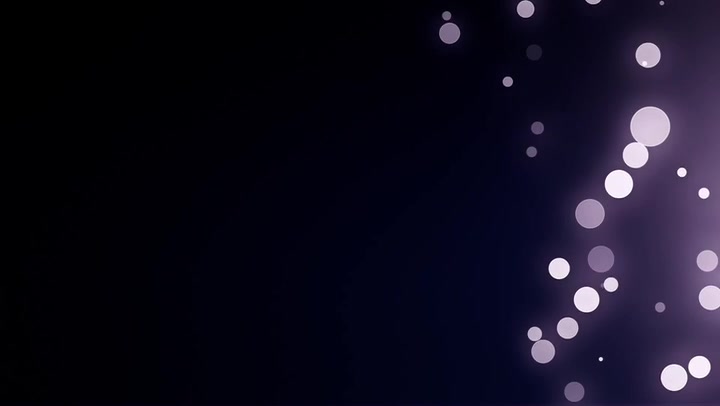 Bokeh Particles With Flare Right All Height
