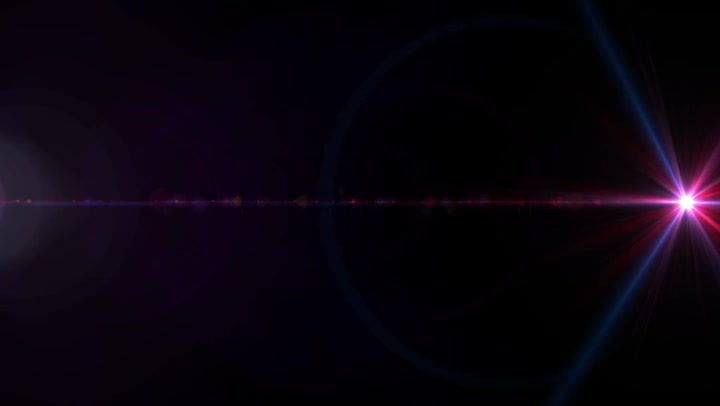 Just Horizontal Lens Flare 200