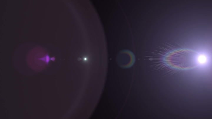 Horizontal Prime Lens Flare 188