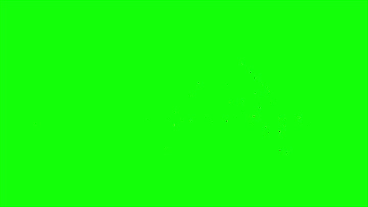 4k Blood Burst Slow Motion (Green Screen) 11