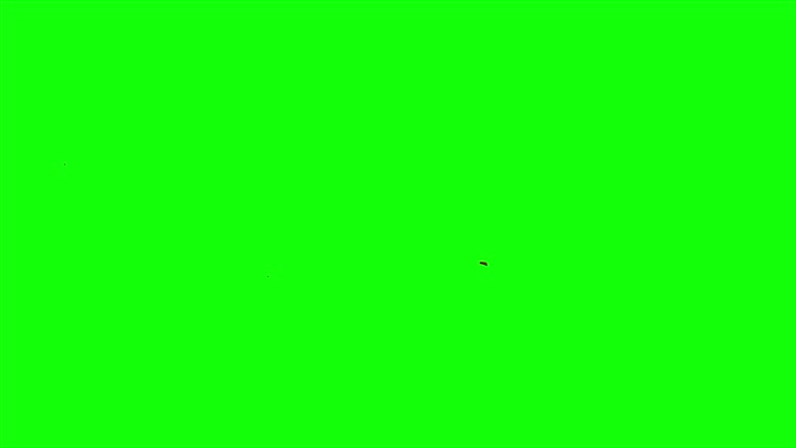 4k Blood Burst Slow Motion (Green Screen) 88