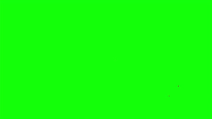 4k Blood Burst Slow Motion (Green Screen) 136