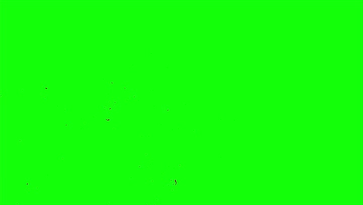 4k Blood Burst Slow Motion (Green Screen) 147