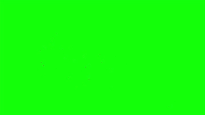 4k Blood Burst Slow Motion (Green Screen) 190