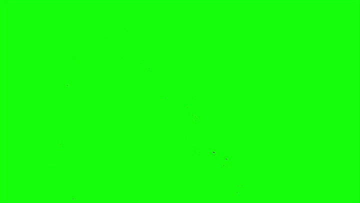 4k Blood Burst Slow Motion (Green Screen) 191