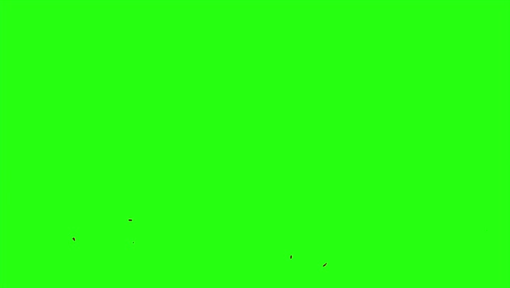 4k Blood Burst Motion Blur (Green Screen) 95