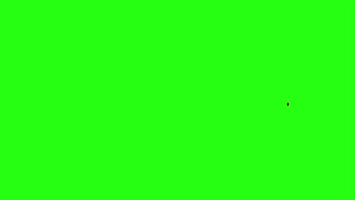 4k Blood Burst Motion Blur (Green Screen) 110