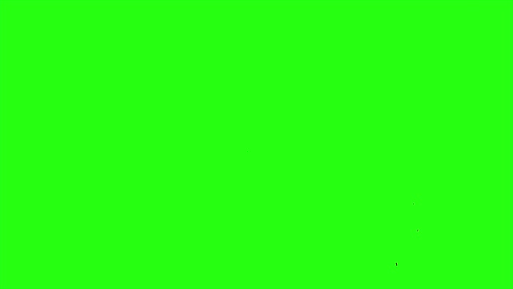 4k Blood Burst Motion Blur (Green Screen) 115