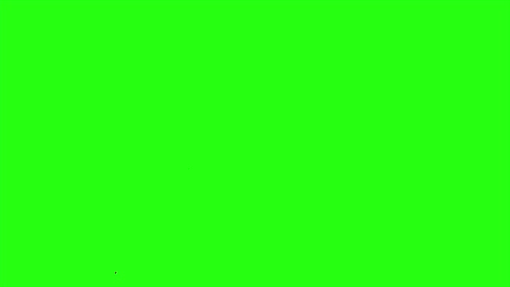 4k Blood Burst Motion Blur (Green Screen) 119