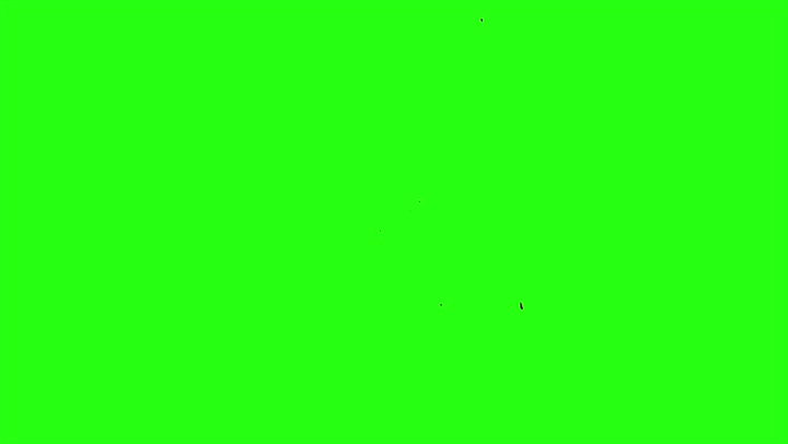 4k Blood Burst Motion Blur (Green Screen) 123