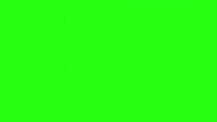 4k Blood Burst Motion Blur (Green Screen) 144