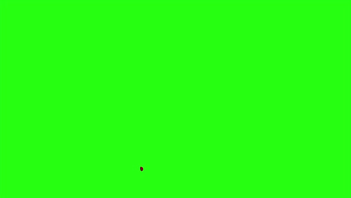 4k Blood Burst Motion Blur (Green Screen) 194