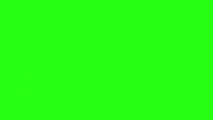 4k Blood Burst Motion Blur (Green Screen) 195