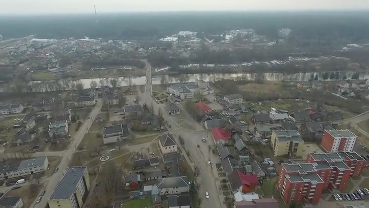 Flight Over Small Town 14