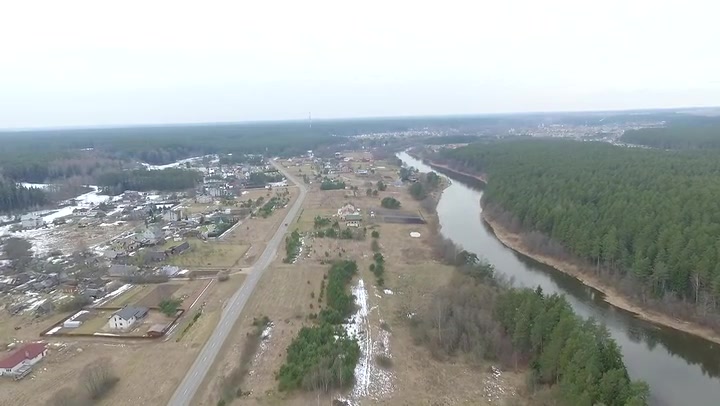 Flight Over Small Town 10