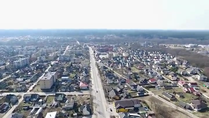 Flight Over Small Town 22