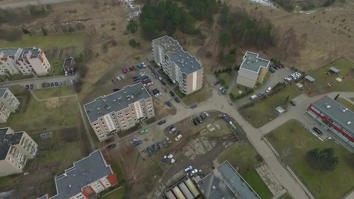 Flight Over Small Town 16