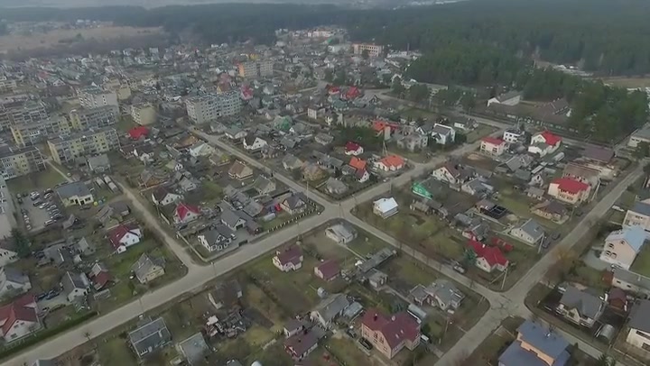 Flight Over Small Town 17