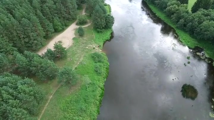 Aerial View Of River 4
