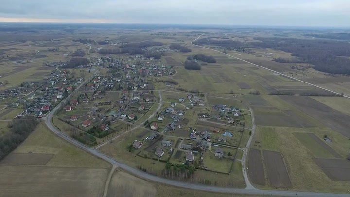 Flight Over Small Town 11