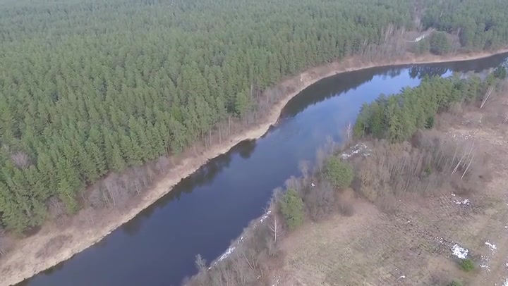 Aerial View Of River 1