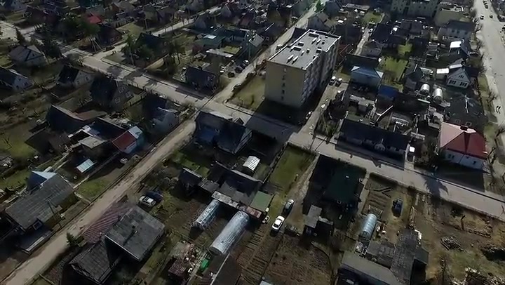 Flight Over Small Town 19