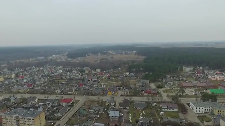 Flight Over Small Town 12