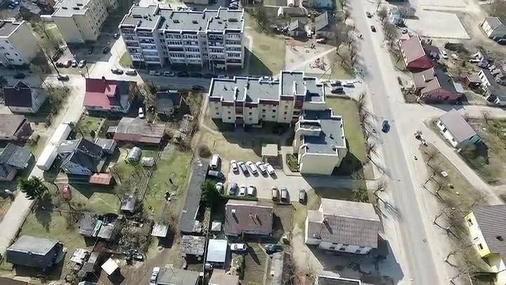 Flight Over Small Town 27