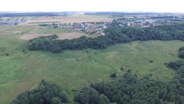 Panorama Over Country Near River And Houses 2