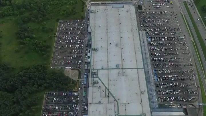 Aerial View Over Supermarket 1