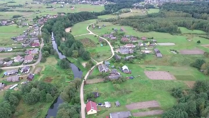 Flying Over Countryside 12